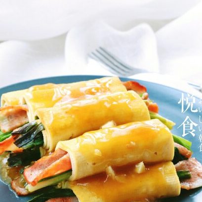 春韭搭配培根更香还能预防感冒,你也来一起吃吧_韭菜_一面_食用