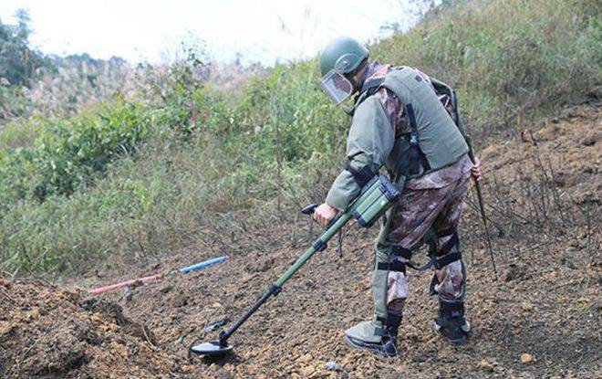 92式反步兵地雷图片