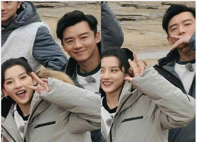 原创李晨晒跑男合影杨颖不抢c位往后站郑恺当爸后又换新搭档了