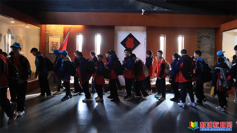 徐州市贾汪区江庄中学开展清明节红色研学活动