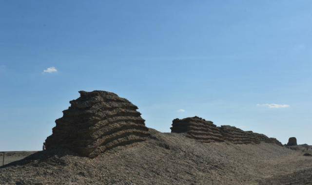 太荒凉!两千年玉门关只剩一座小城,一个不高的土堆便是长城_方盘_戈壁