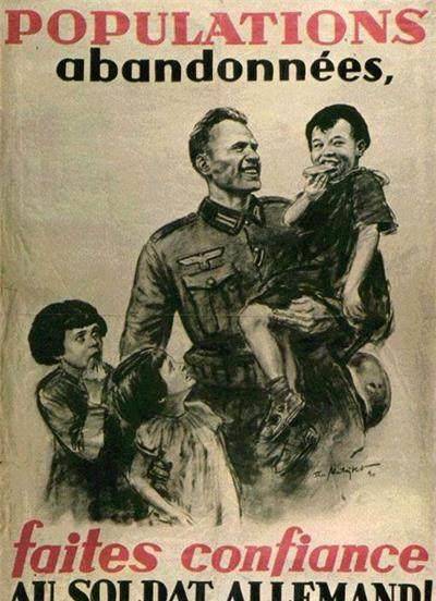 原创二战德军的另一些海报画风精美口号响亮极具宣传力