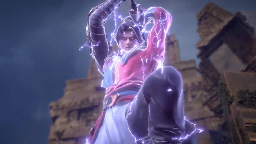 原创斗破苍穹萧炎大战七星斗皇老色批玄重尺迎战昊雷锤三技合一打爆