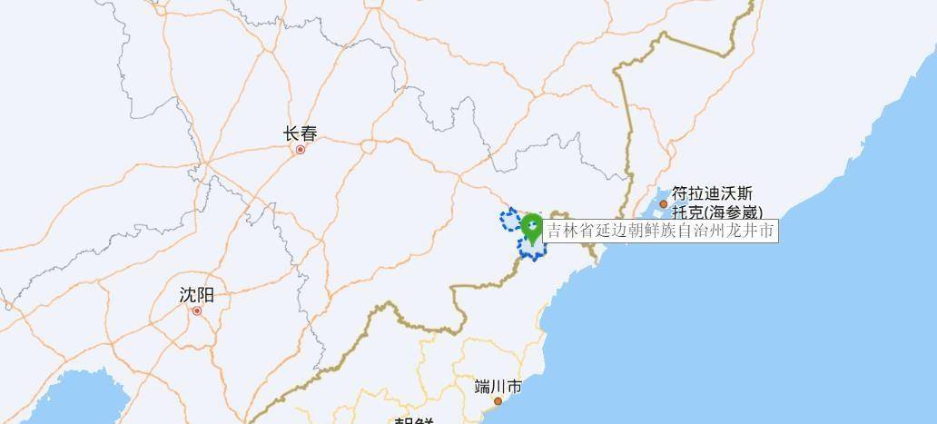 龙井市地理位置图此龙井并非龙井茶产地,西湖龙井产自浙江杭州,因龙井