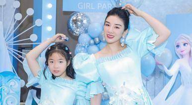 原创5段感情2段婚姻,与霍思燕有过恩怨的她,今为女儿庆生引热议_黄奕