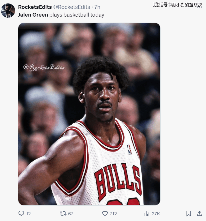 格林连续8场25 破2191天魔咒:美媒戏称乔丹降临 火箭基石易主?