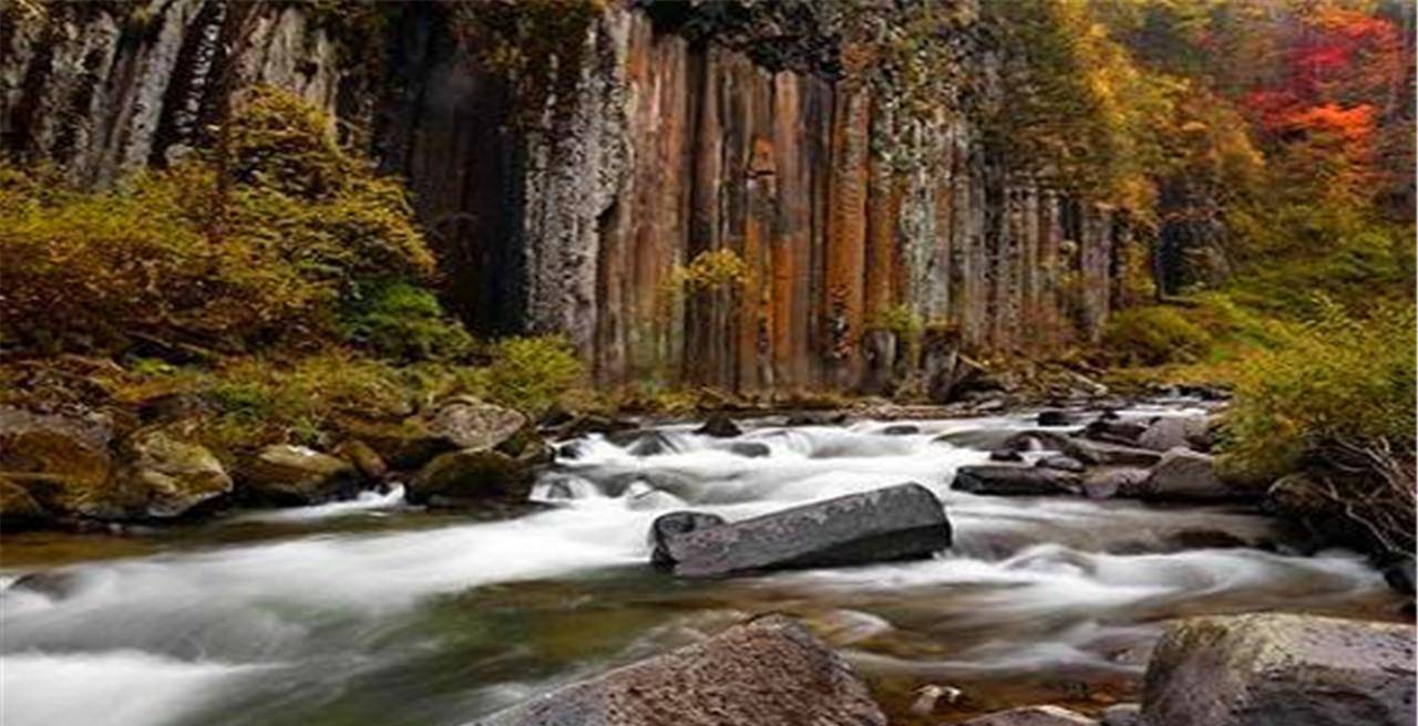 鸭绿江_江村_白山