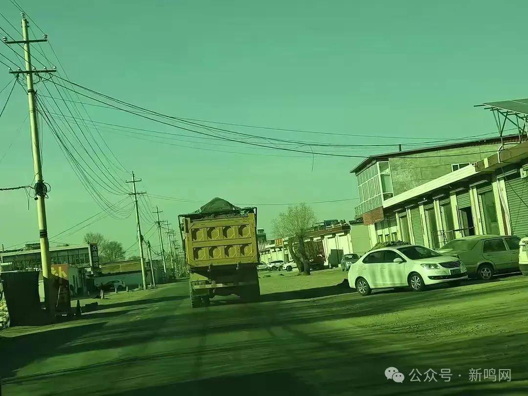 忻州忻府区奇村镇有人耕地里忙偷土拉土车超载无人管