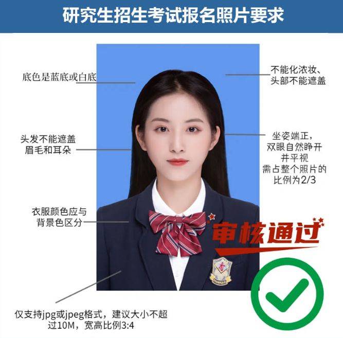 内地面向港澳台招研究生报名流程及免冠照片电子版要求