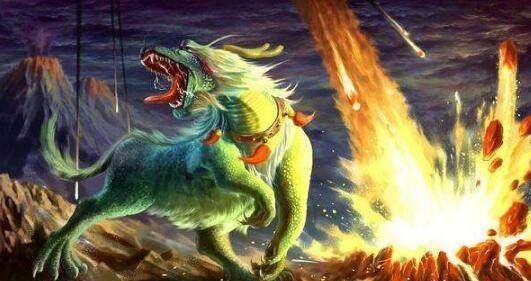 原创山海经上古六大神兽凤凰为汉族民族图腾龙的五子让人意想不到