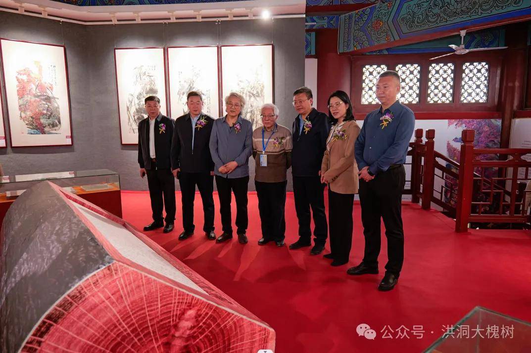 雷甲寿画展在洪洞大槐树寻根祭祖园开幕