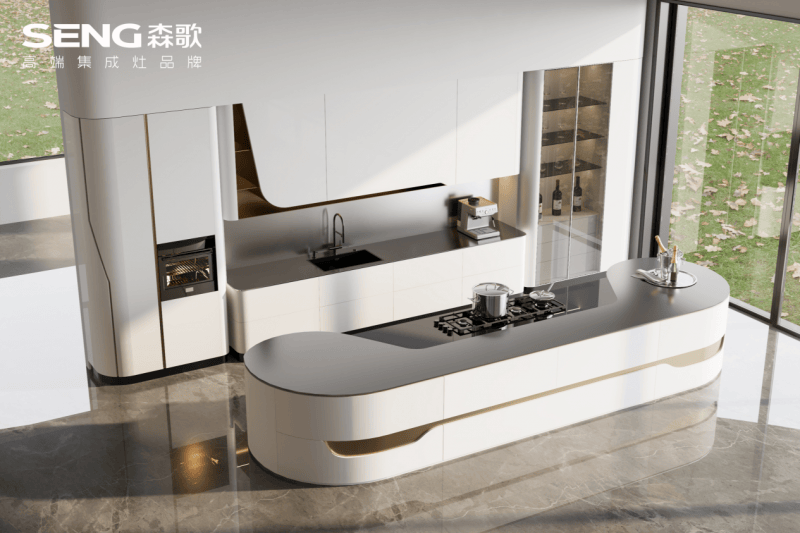 小厨房大智慧:森歌不锈钢厨房橱柜内部收纳布局的高效秘诀