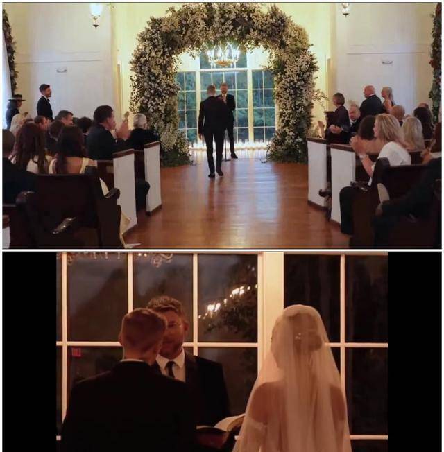 原创比伯海莉婚礼视频曝光比伯快艇上呐喊我结婚了海莉身材太性感