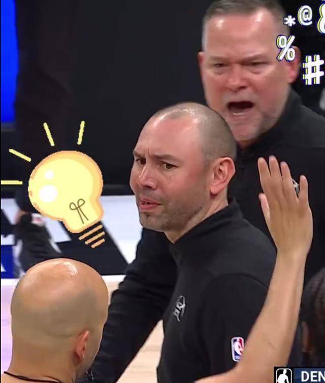 nba常规赛哈登火力全开助快船击败掘金马龙因冲裁判口出恶言被罚离场