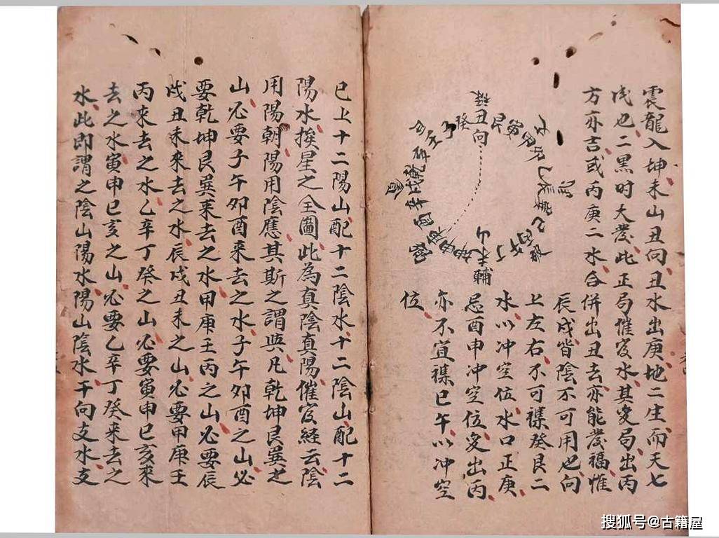 堪舆风水古籍蒋大鸿地理真诀清抄本