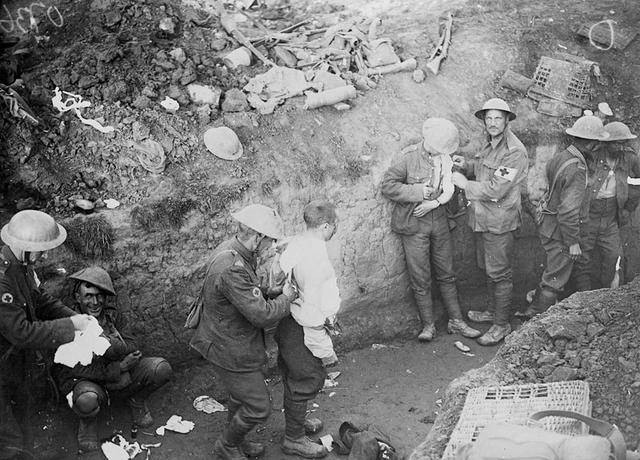 原创第一次世界大战索姆河会战双方死伤人数高达130万