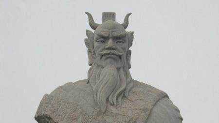 原创他被黄帝称为兵主三头六臂兄弟81人儿子是水神共工