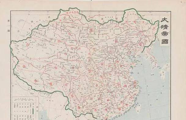 1905年《大清帝国全图》有1135万平方公里_版图_乾隆_明朝