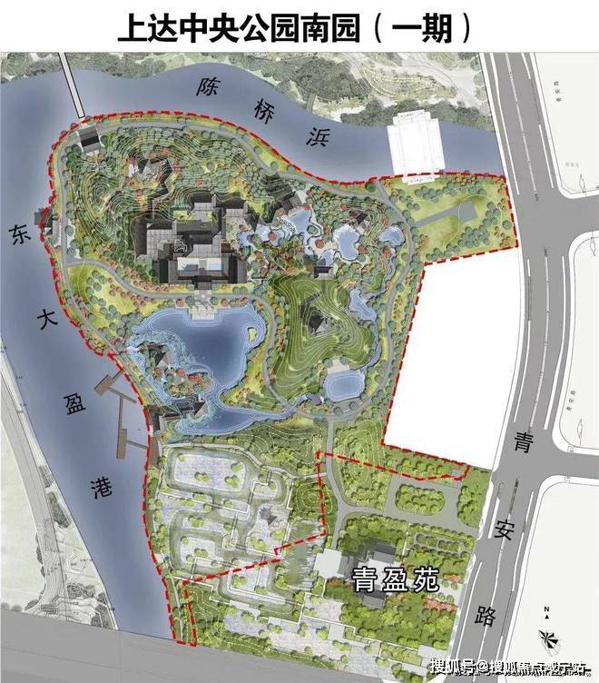 热线】78「保利建发·印象青城」社区东面就是青浦新城上达中央公园