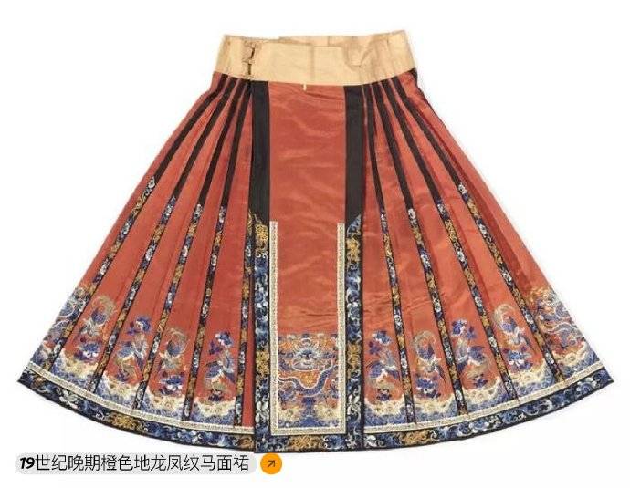 那么,马面裙作为中国古代女子主要的裙式之一,明清尤盛,我们不能不