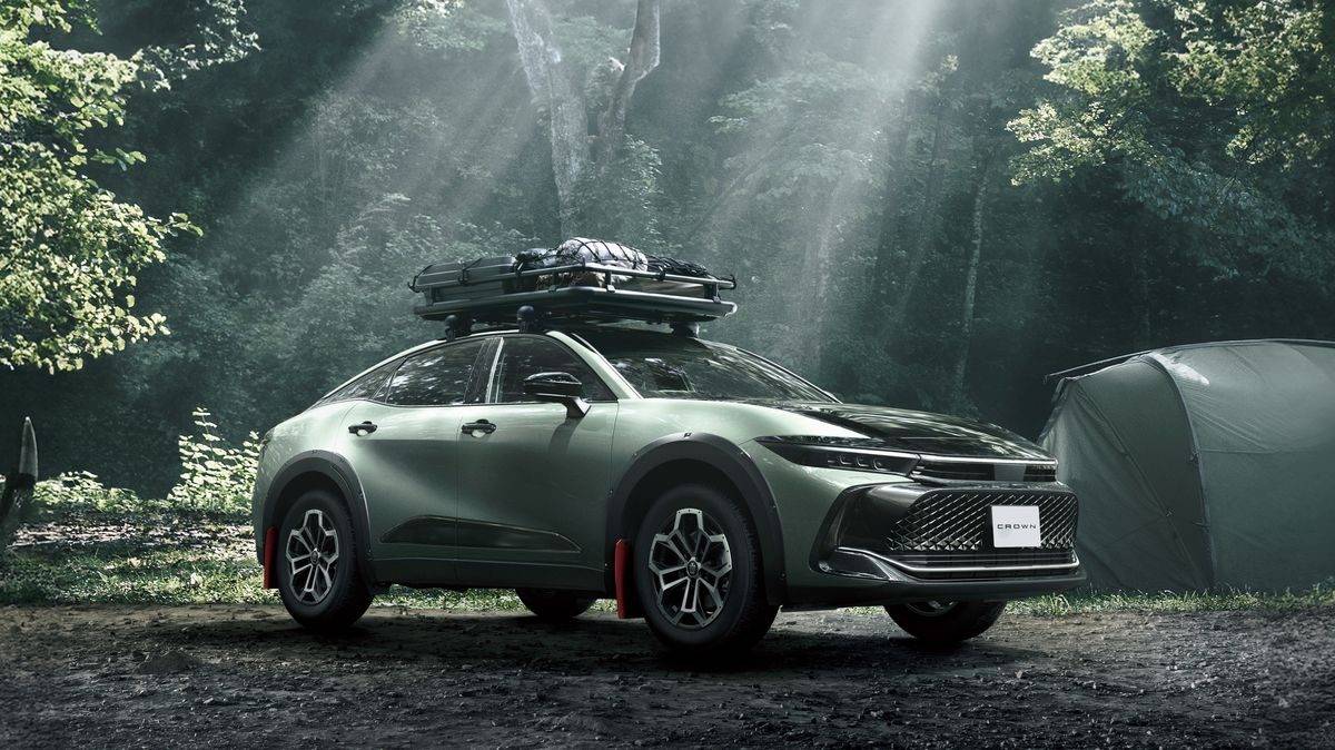 皇冠crossover landscape官图发布,气场不输大众cc_搜狐汽车_搜狐网