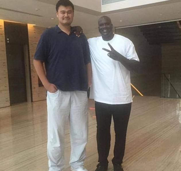 姚明之巨,奥尼尔身边似小鸟_肌肉_身材_退役