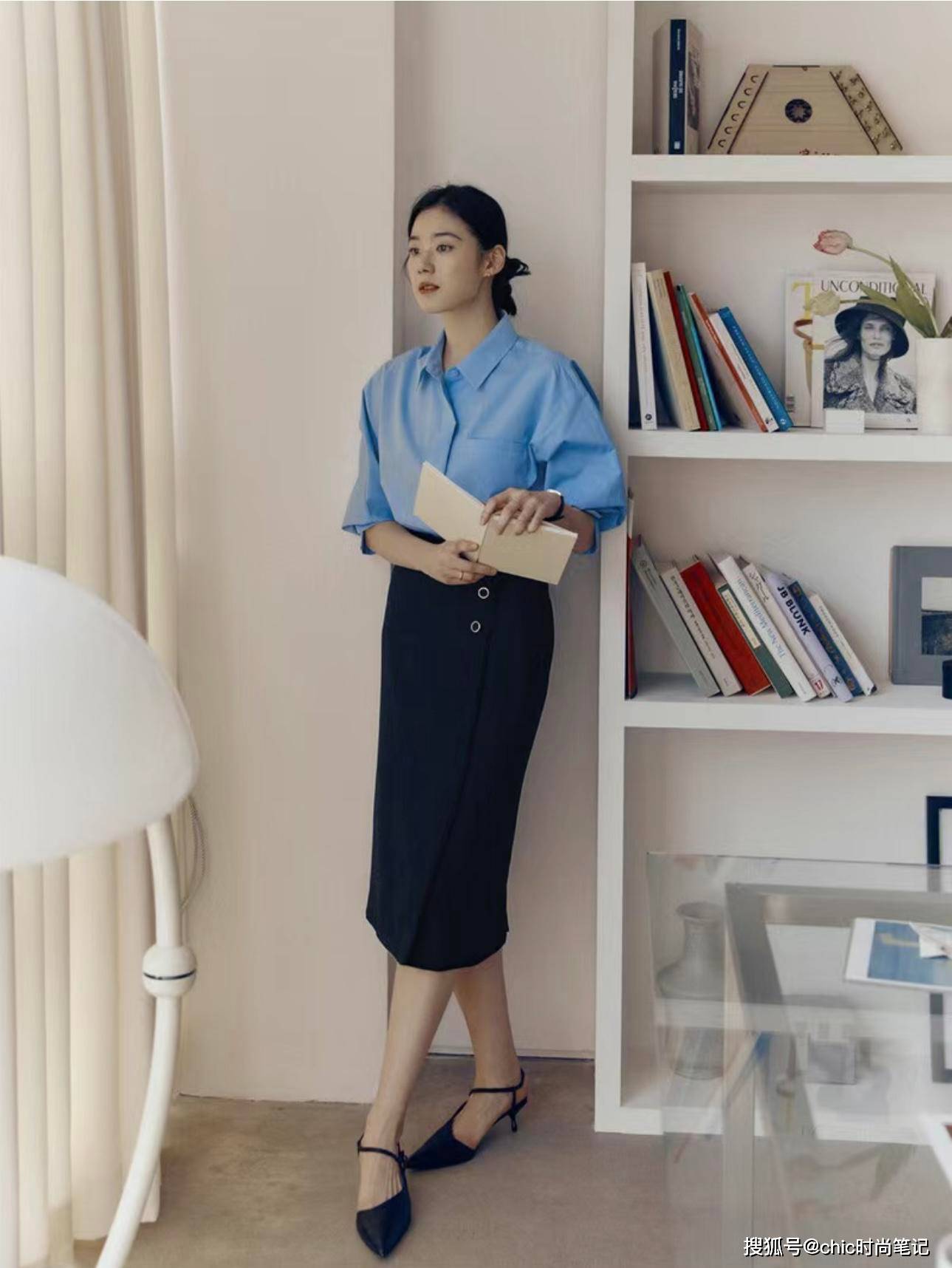 自带贵族千金气质的郑恩彩私下穿搭也超nice优雅与清冷并存