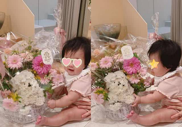 原创张子萱儿童节晒二胎浑身胖嘟嘟惹人爱谁注意陈赫和安安在干吗