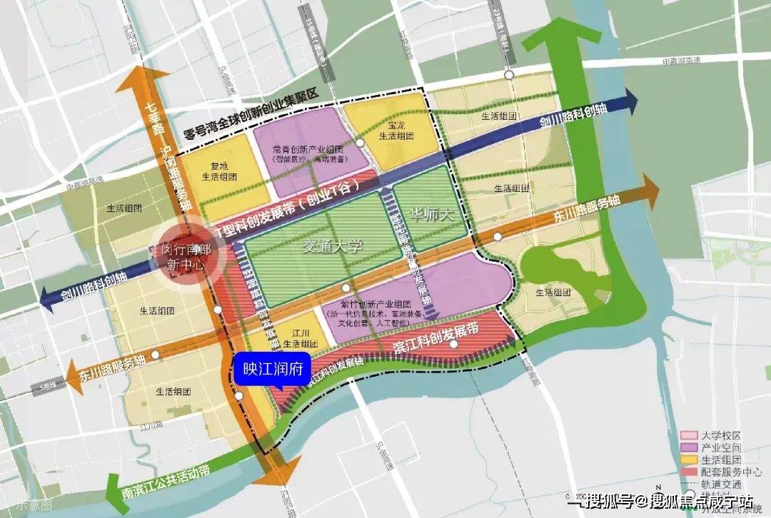 联动价58万㎡闵行地铁盘映江润府对建面约89103㎡3房