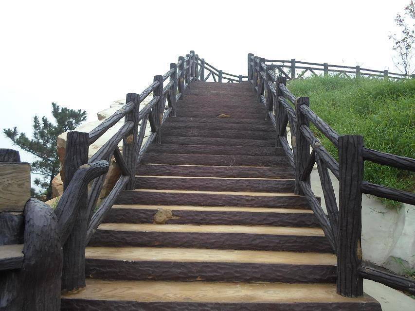 庆阳仿木栏杆制作公司