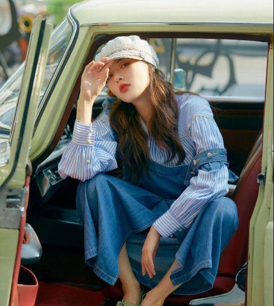 小野马泫雅时尚回归泫雅风依旧大火照着穿让你更时髦