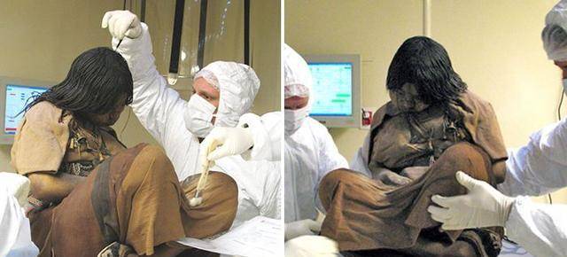 原创考古学家找到冰封五百年的少女面容依旧很安详死因却非常残忍