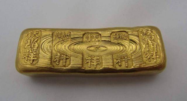 原创民国时俗称大黄鱼和小黄鱼的金条到底有多重