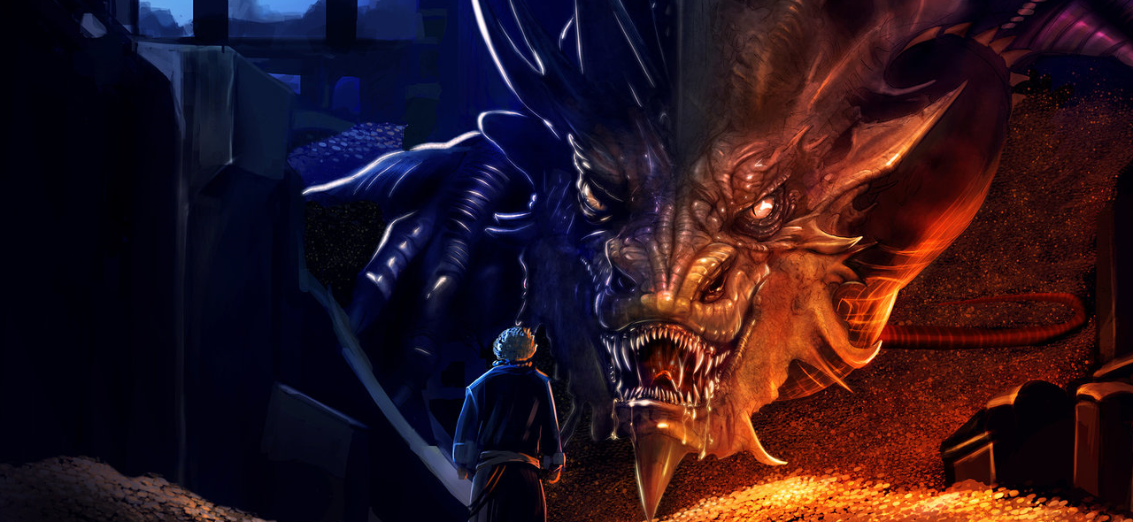 霍比特人里的恶龙史矛革