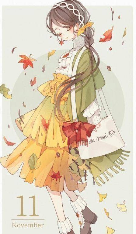 当十二个月份拟人化,全员变身美少女,你最喜欢哪个月份?