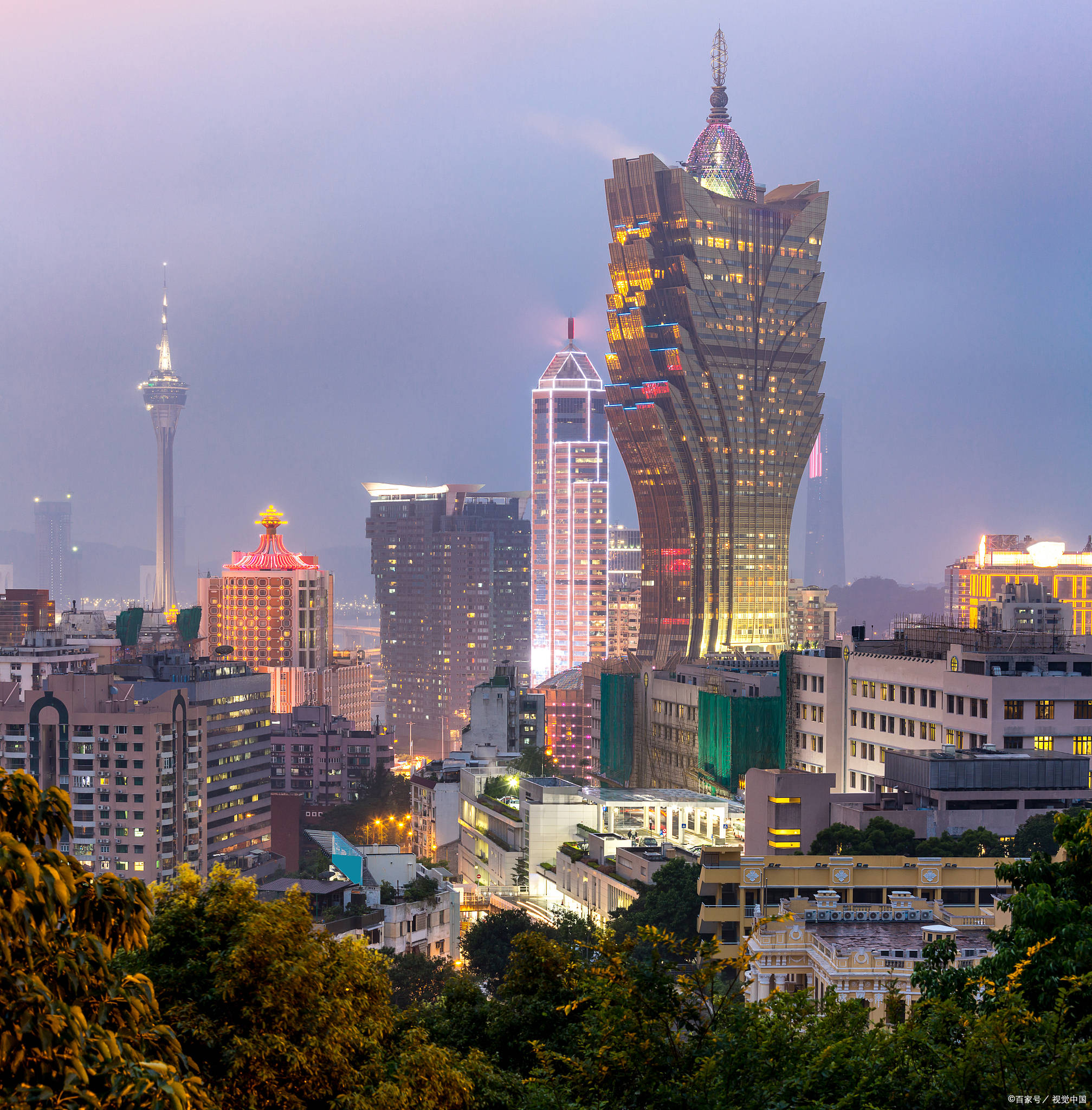 澳门风景头像图片