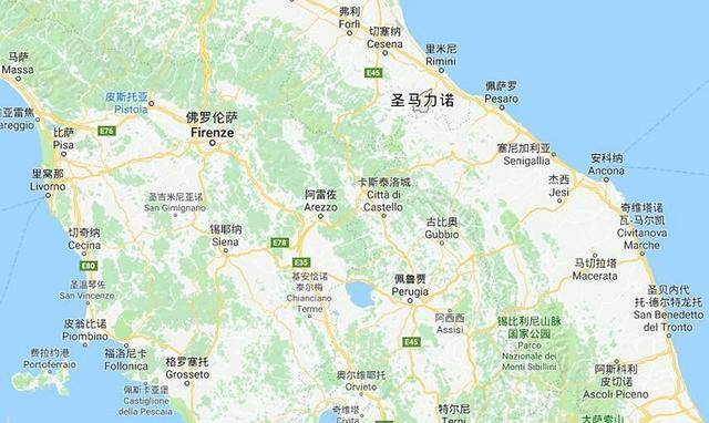 跟梵蒂冈一样也是意大利"国中国"的圣马力诺,国土面积60.