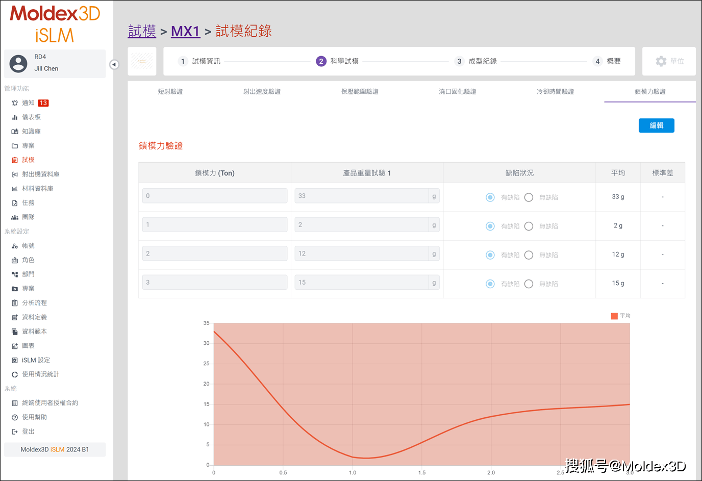 moldex3d模流分析之冷却时间验证锁模力验证