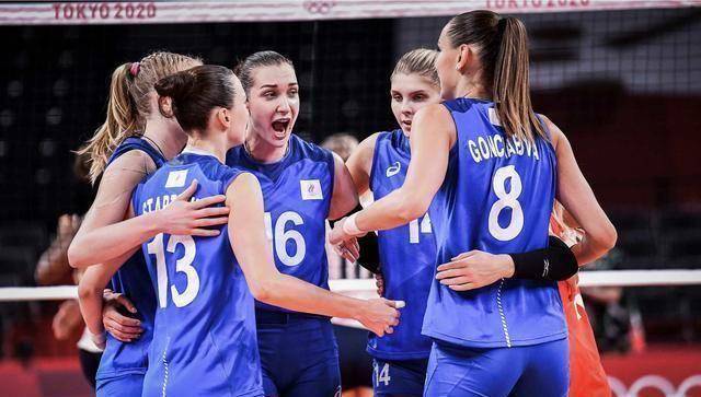 俄罗斯女排00后新星各个都是天才美少女