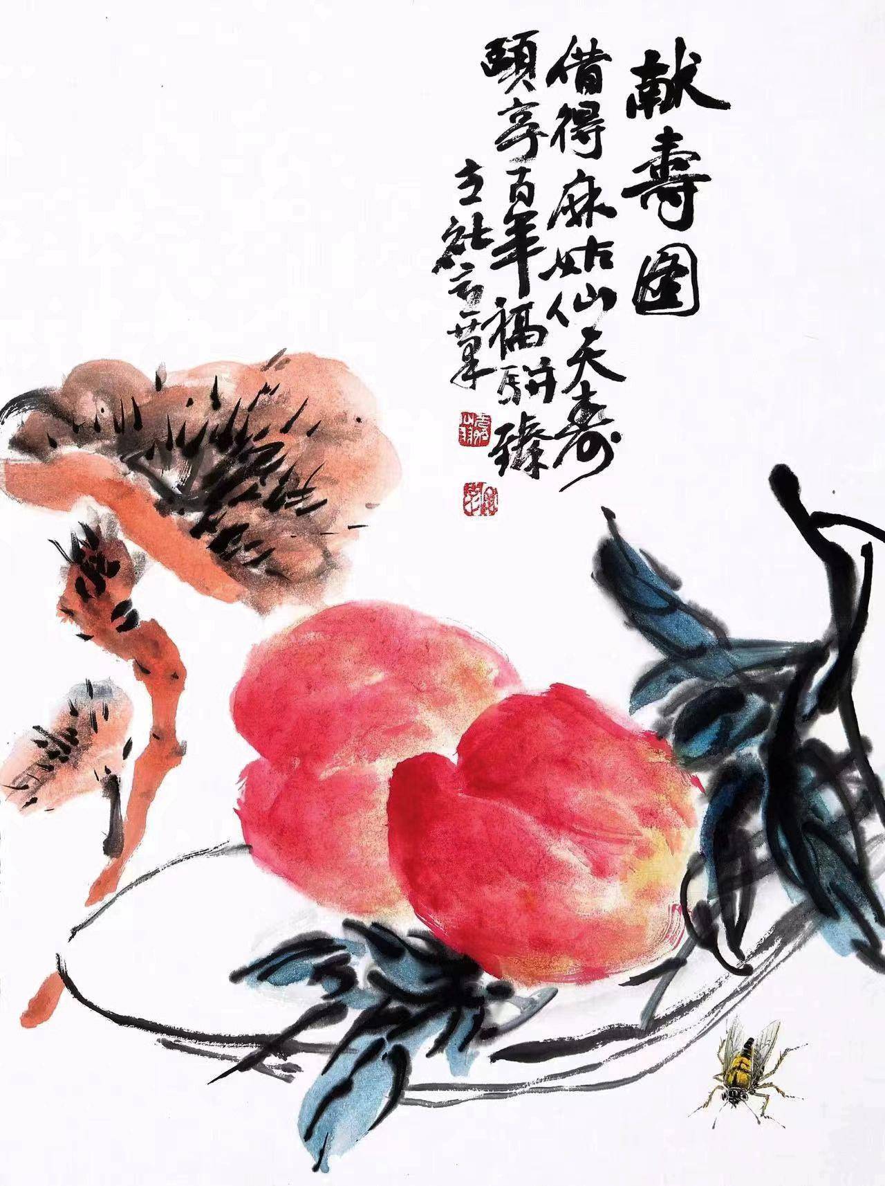 著名画家江立社先生大写意花鸟画艺术风格之鉴赏