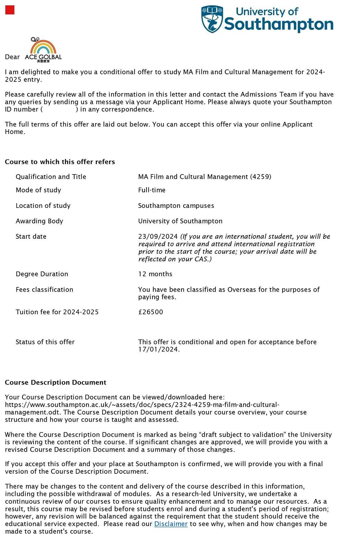 今天英傲教育的顾问老师就来给大家硬核解密:南京传媒学院>南安普顿
