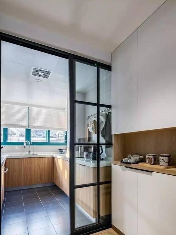 原创105㎡北欧日式混搭装修原木色自然美