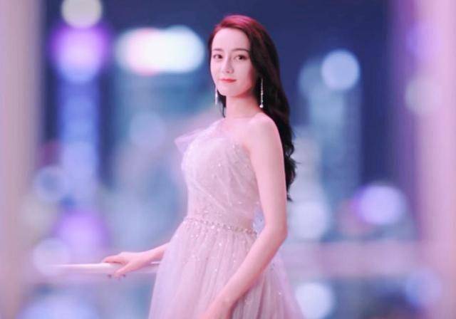原创迪丽热巴演高中生高马尾搭配校服颜值身材均少女感十足