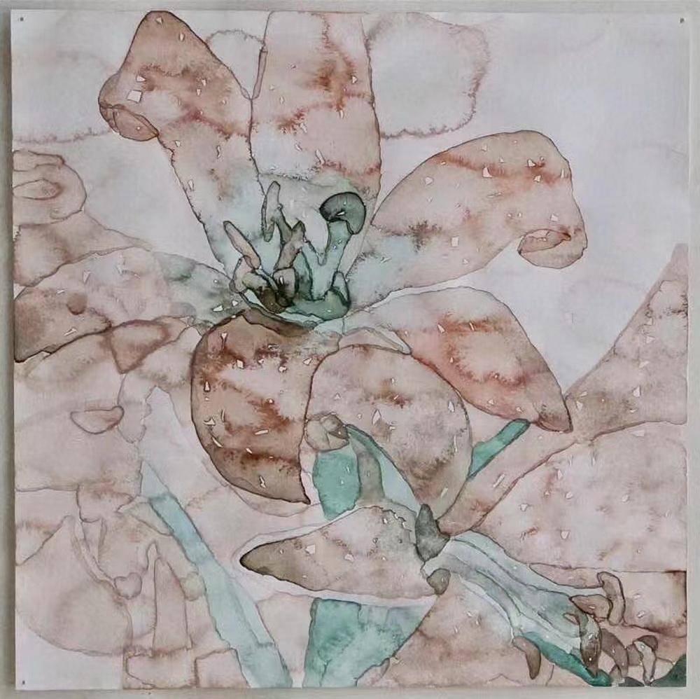 流动的色彩郝明明大型沉浸式空间艺术展盛大开幕