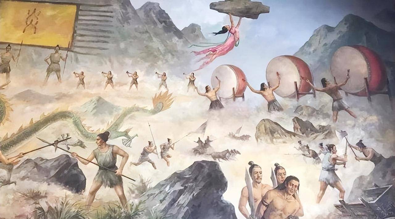 神话的夸张尺度与虚构色彩使人难以取信,传说时代的故事架构与人物