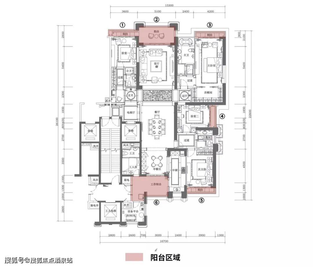 南宁凯旋1号户型图图片