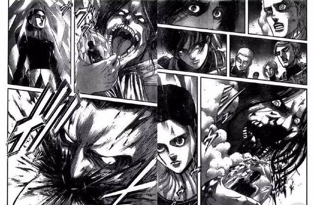 虽然艾伦试图直接吞下战锤巨人失败,但"似乎"找到了方法.