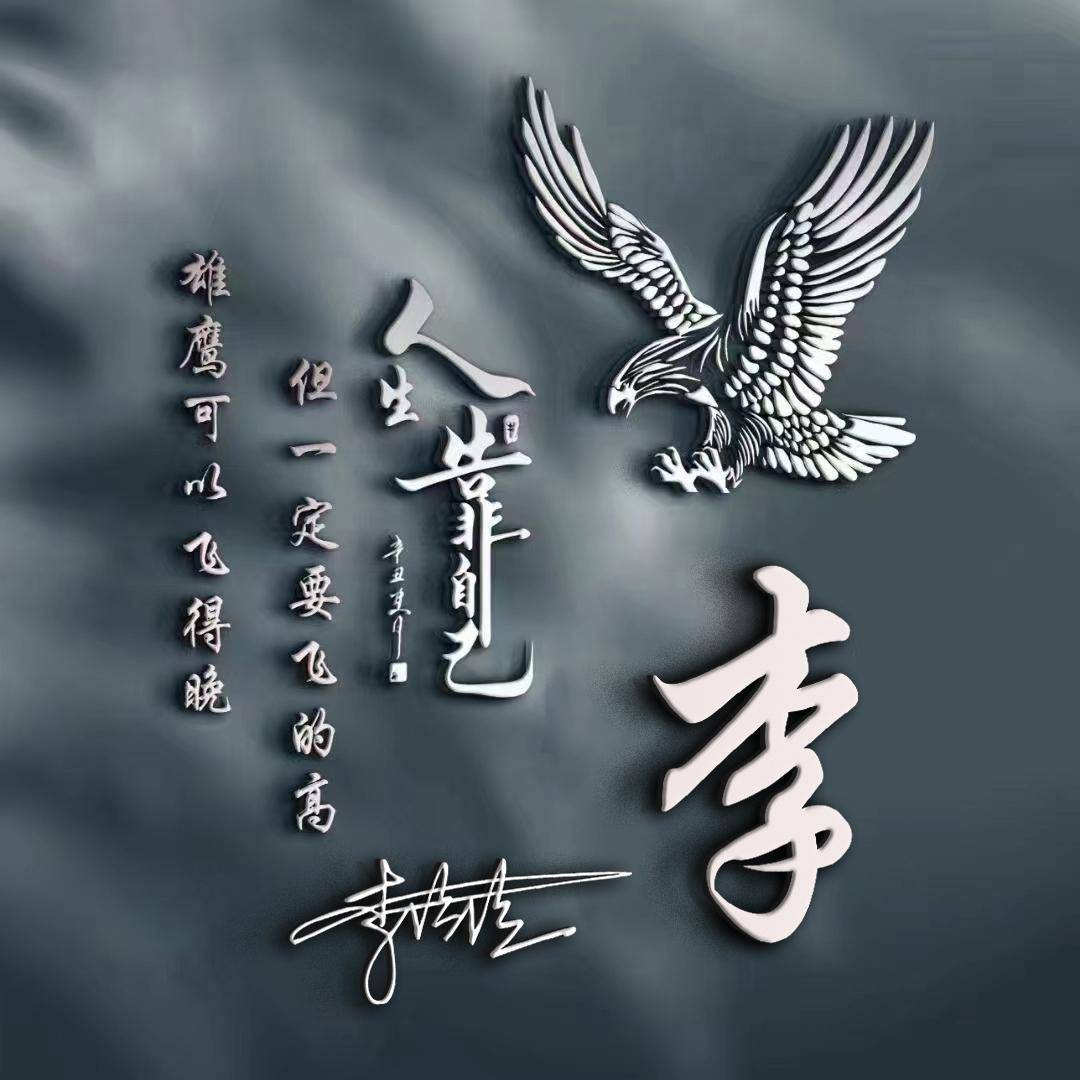 2024你的微信头像该换了75张姓氏个性签名头像敬请笑纳