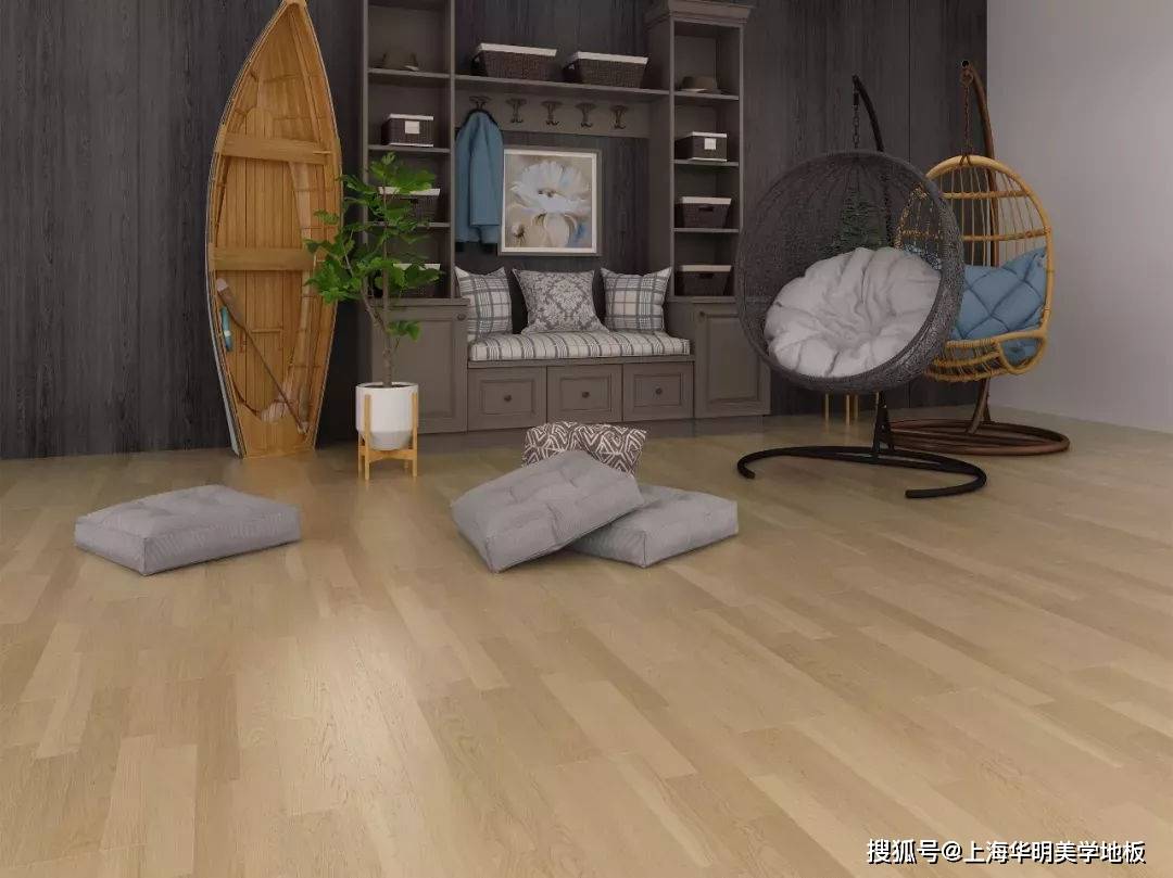 上海华明美学地板穿越物质的海洋寻找芯艺术