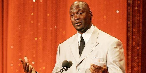 原创关于乔丹哭泣的表情他当时到底说了才让自己哭的这么伤心